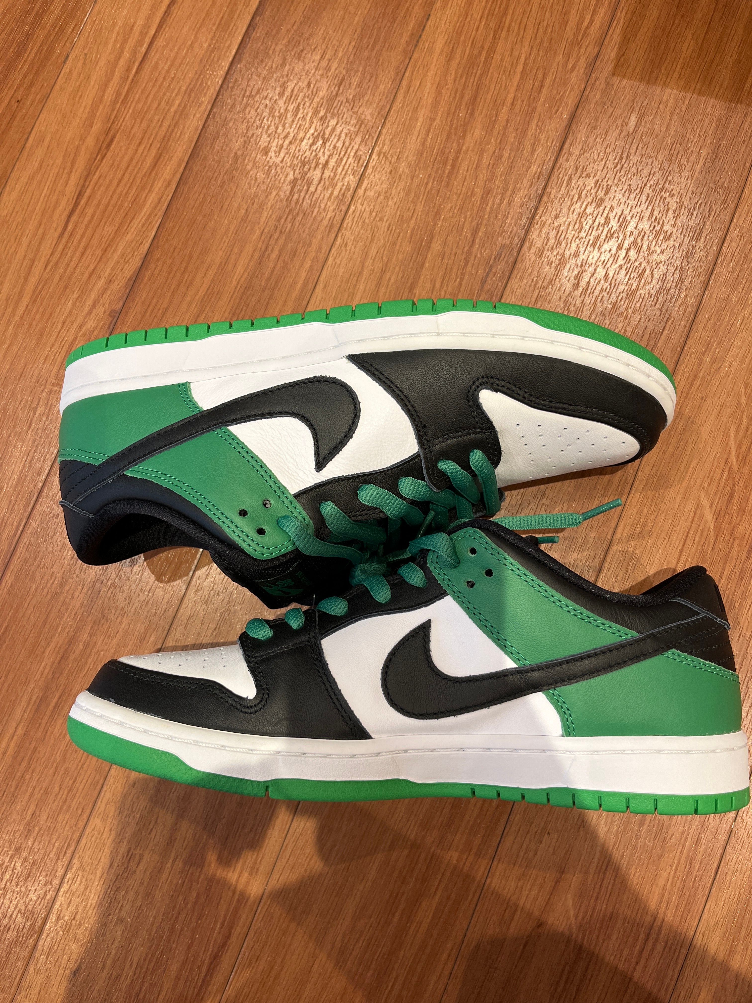 Nike SB Dunk Low Pro "Black and Classic Green"