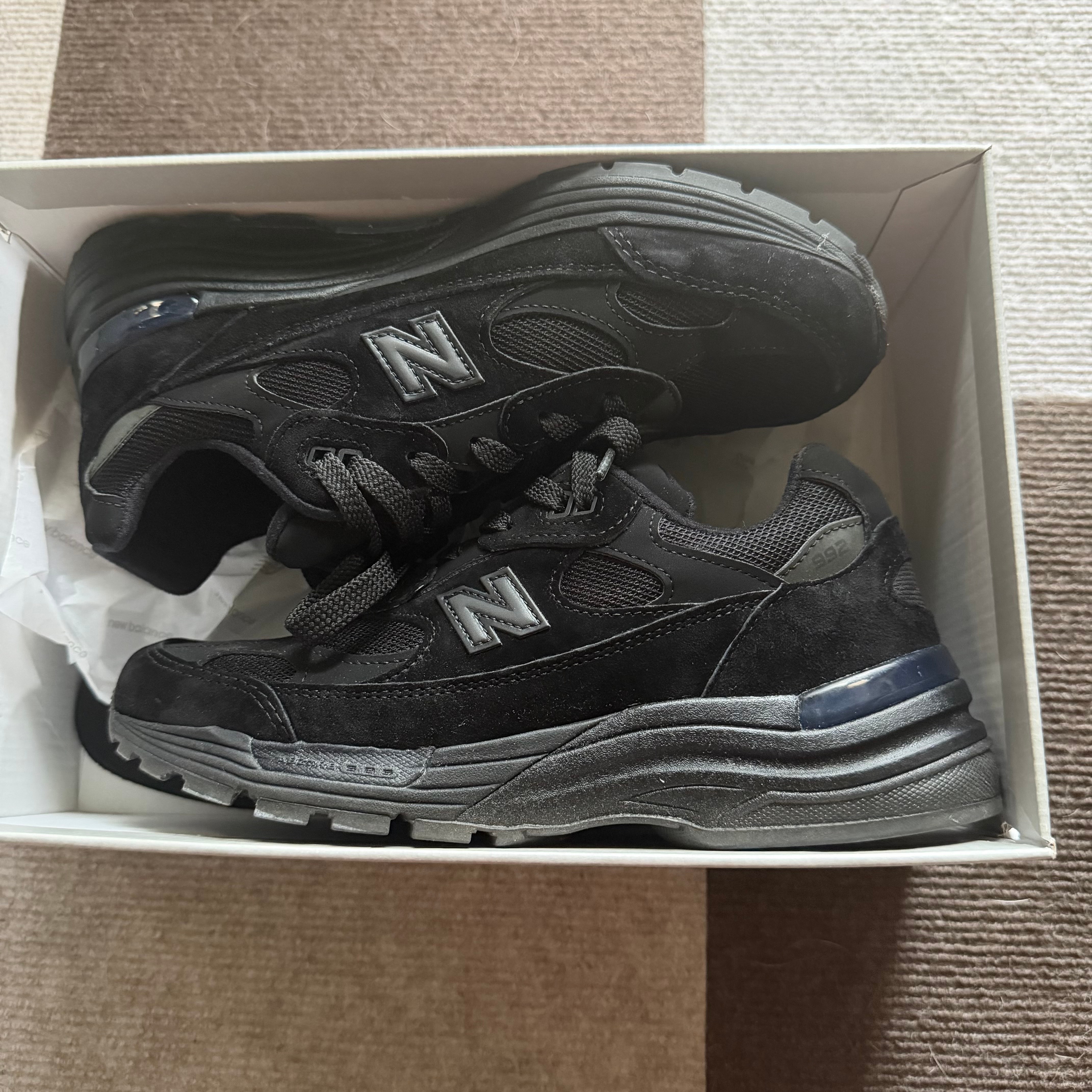 New Balance 992 "Triple Black" (2025)