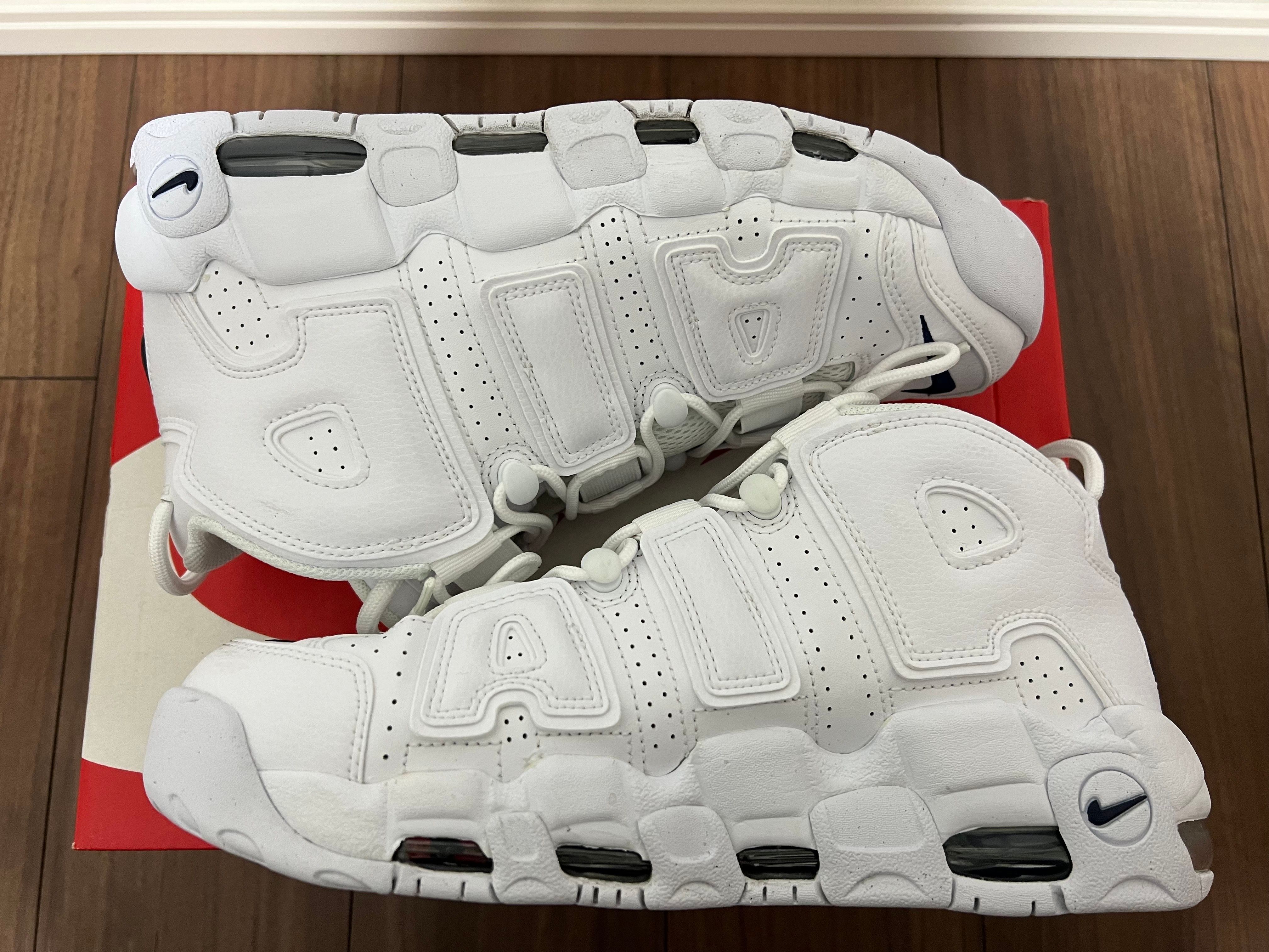 Nike Air More Uptempo "White/Midnight Navy"