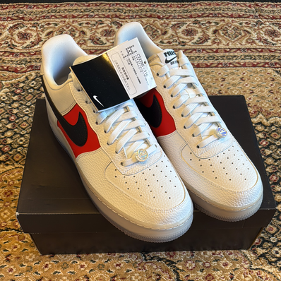 Nike Air Force 1 Low '07 LV8 EMB "White/Red"