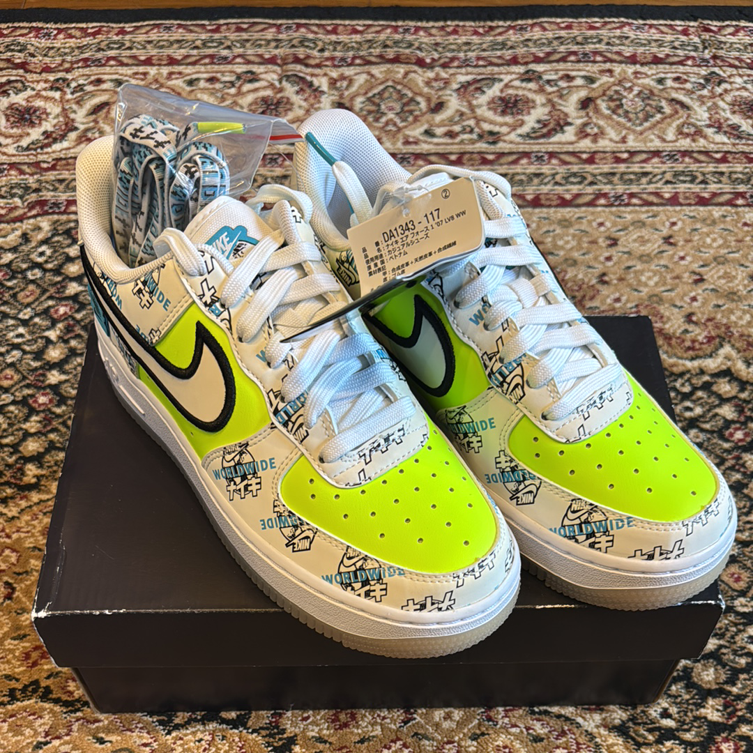 Nike World Wide Pack Air Force 1 Low White "KATAKANA"