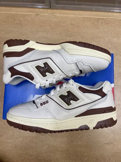 Aime Leon Dore × New Balance 550 "White/Brown"