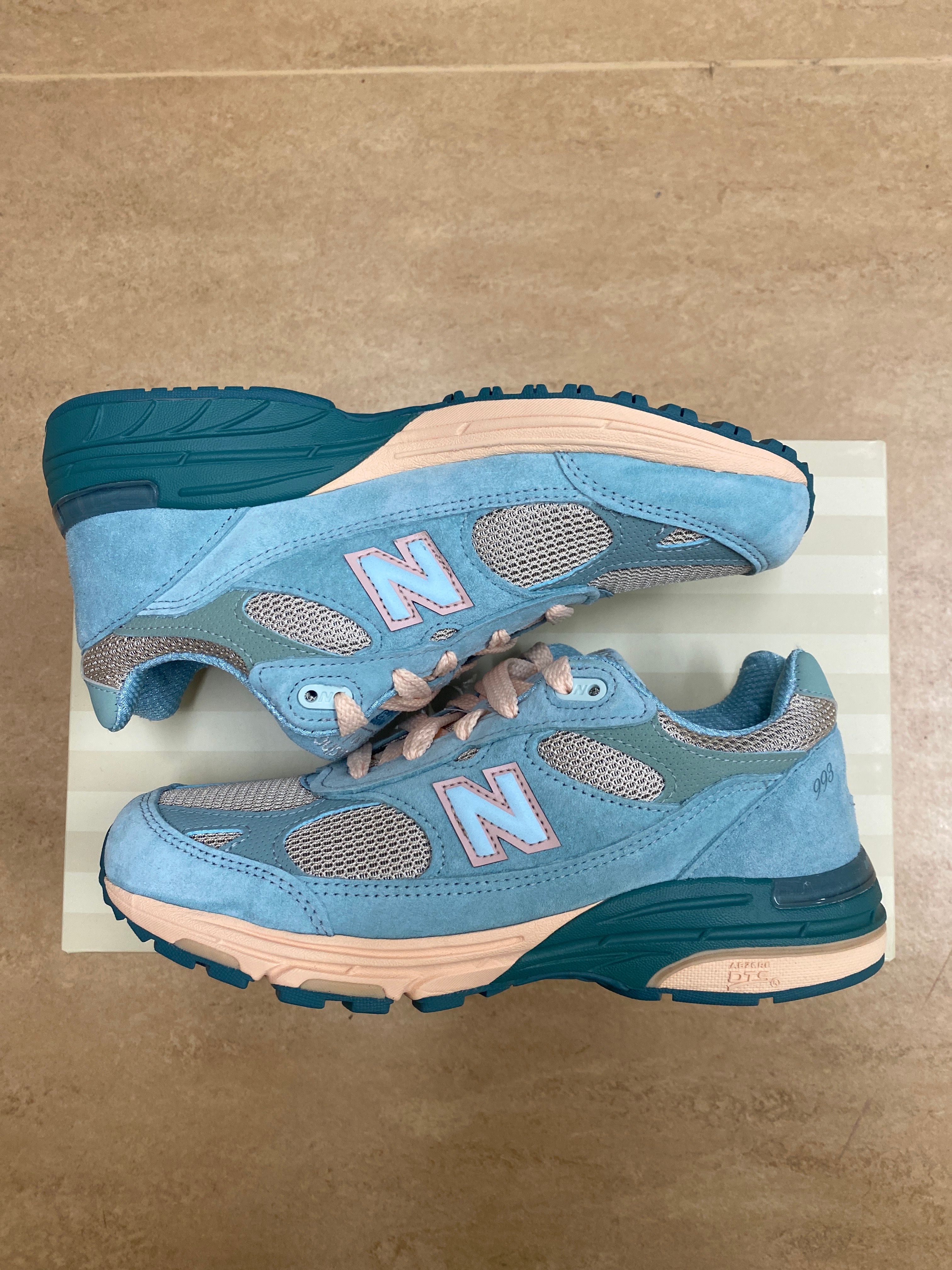 Joe Freshgoods × New Balance 993 Performance Art "Arctic Blue"
