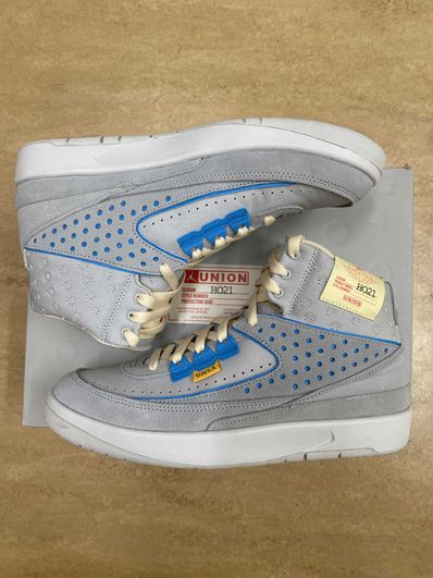 UNION × Nike Air Jordan 2 "Grey Fog"