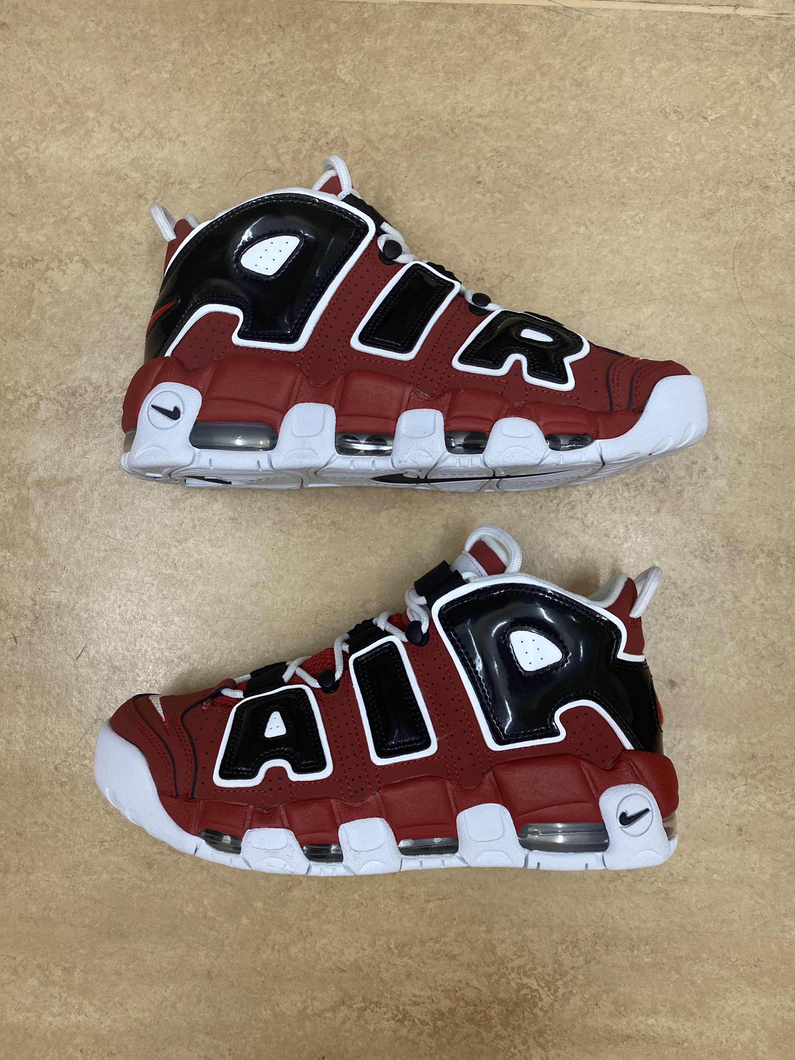 Nike Air More Uptempo ’96 "Black and Varsity Red" (2021) 