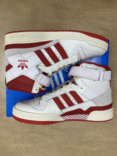 adidas Forum 84 High "Cloud White/Team Power Red/Cream White"