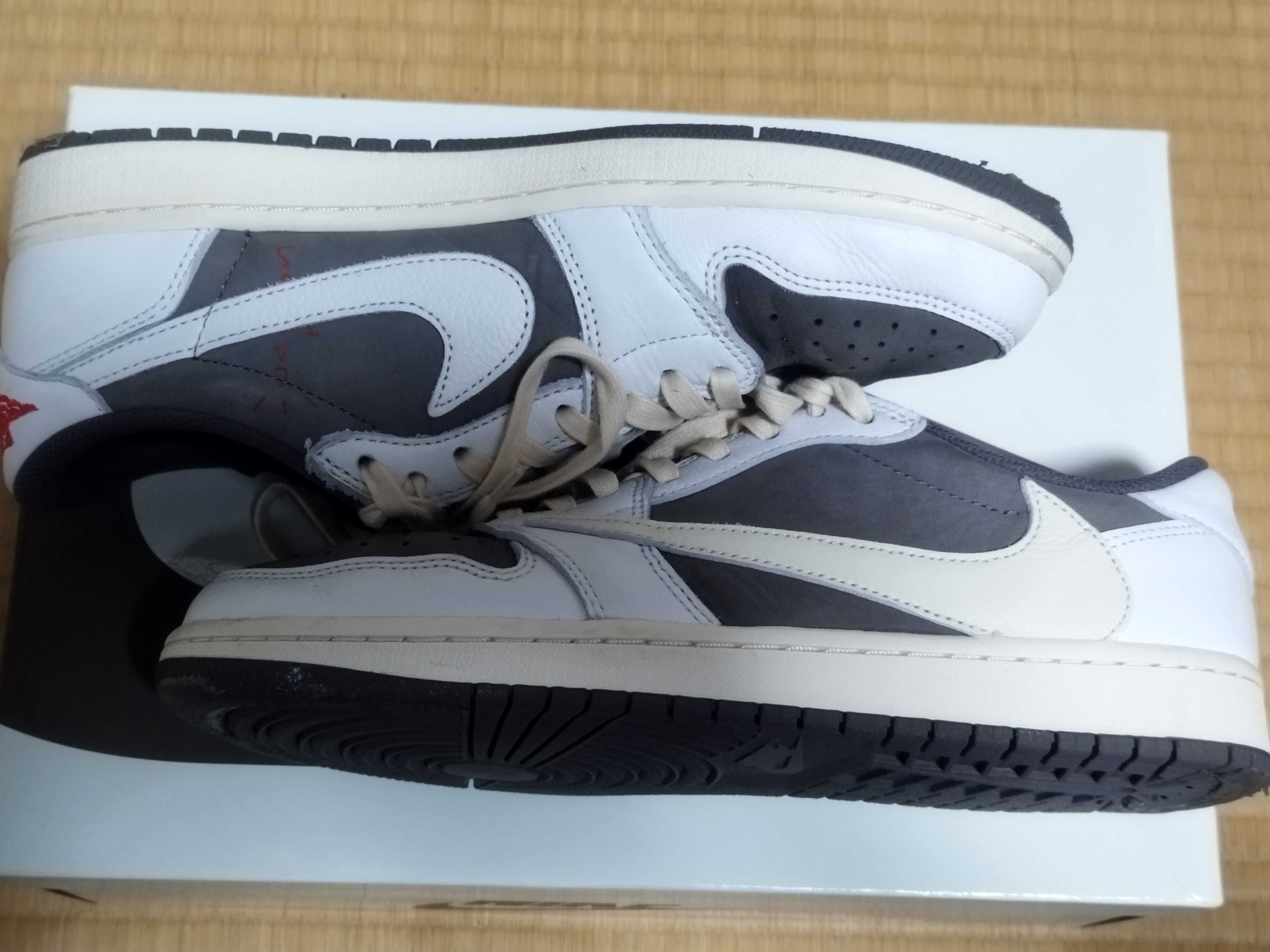 Travis Scott × Nike Air Jordan 1 Low OG SP "Reverse Mocha/Sail and Ridgerock"
