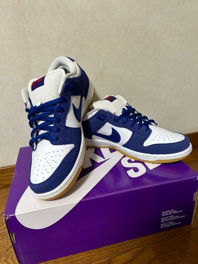 Nike SB Dunk Low "Los Angeles Dodgers/Deep Royal Blue"