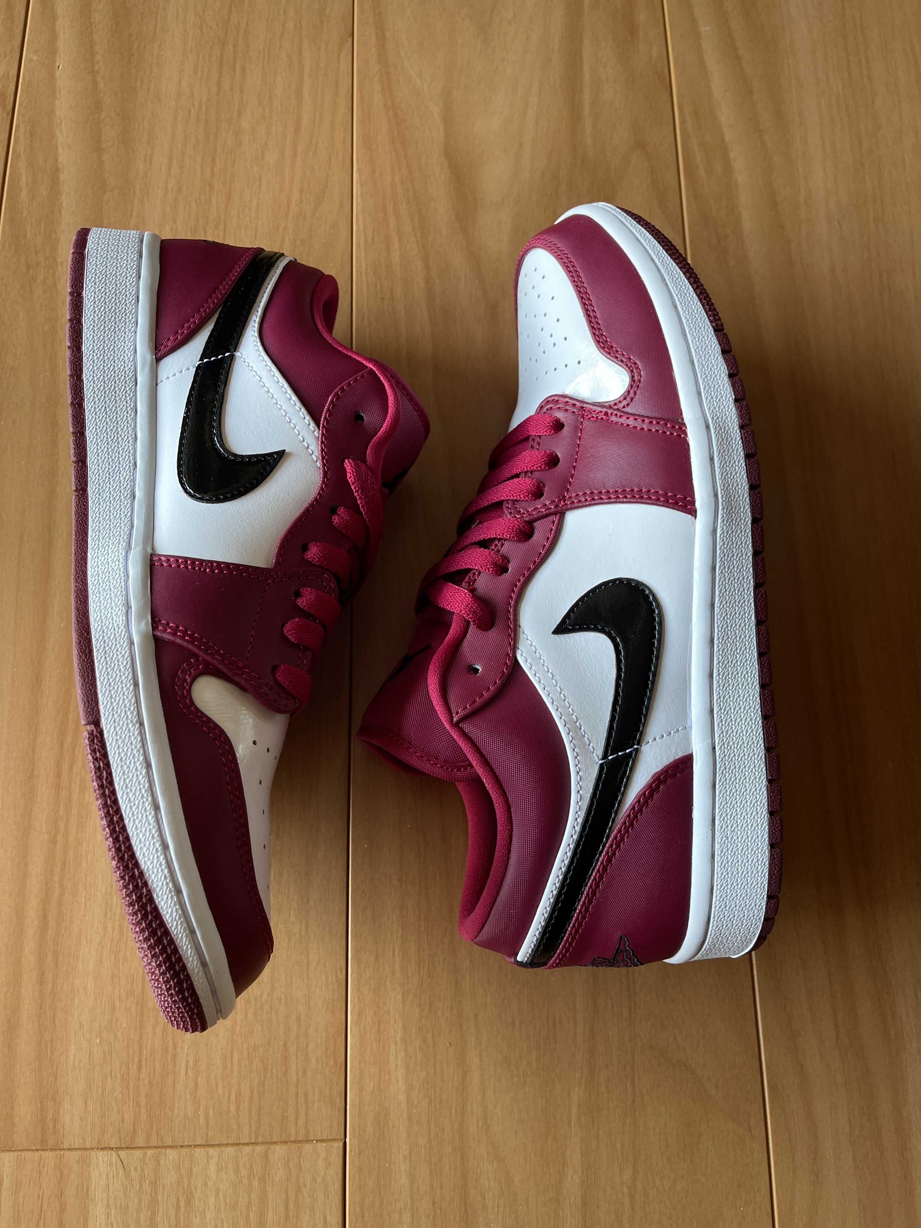 NIKE AIR JORDAN 1 LOW "NOBLE RED"
