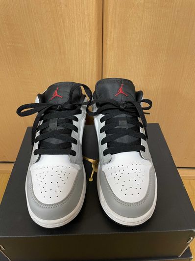 Nike GS Air Jordan 1 Low "Light Smoke Grey"