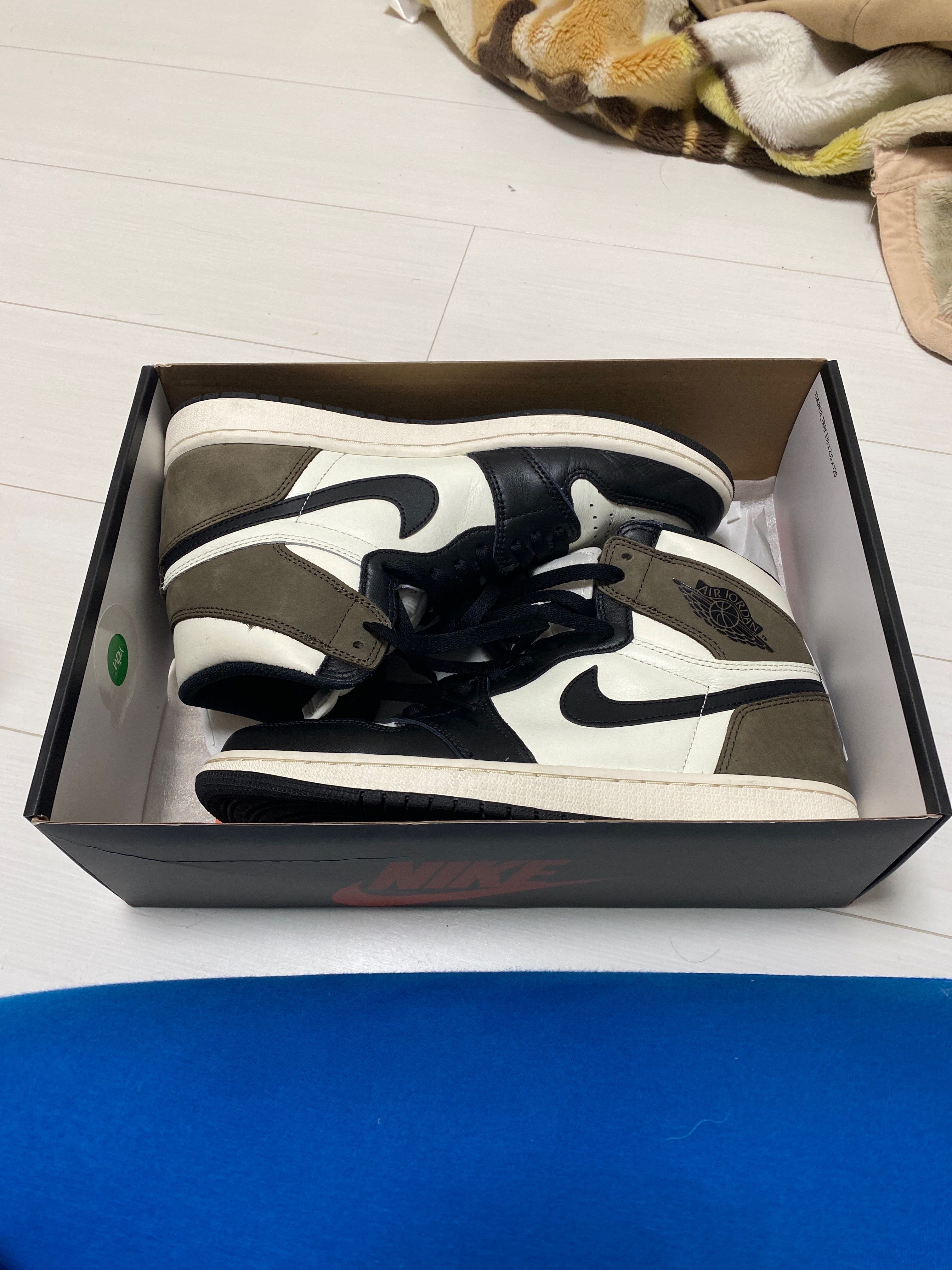 Nike Air Jordan 1 High OG "Sail/Dark Mocha/Black"