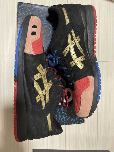 Ronnie Fieg × Asics Gel-Lyte III Tokyo Trio 252.1 "Black/Gold"
