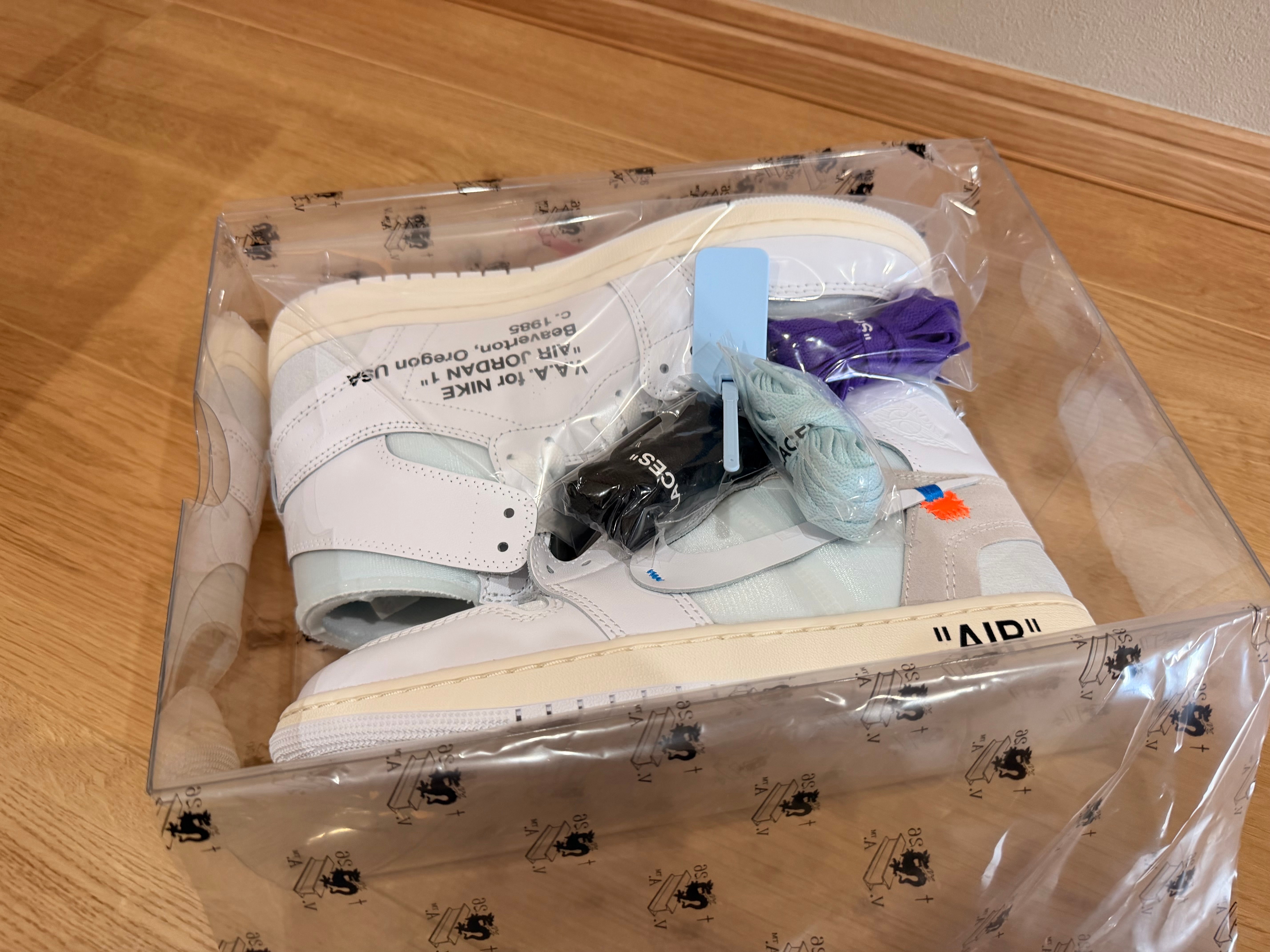 Virgil Abloh Archive (V.A.A.) × Nike Air Jordan 1 Retro High OG "Alaska"