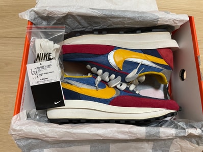 sacai × Nike LDV Waffle "Red/Blue"