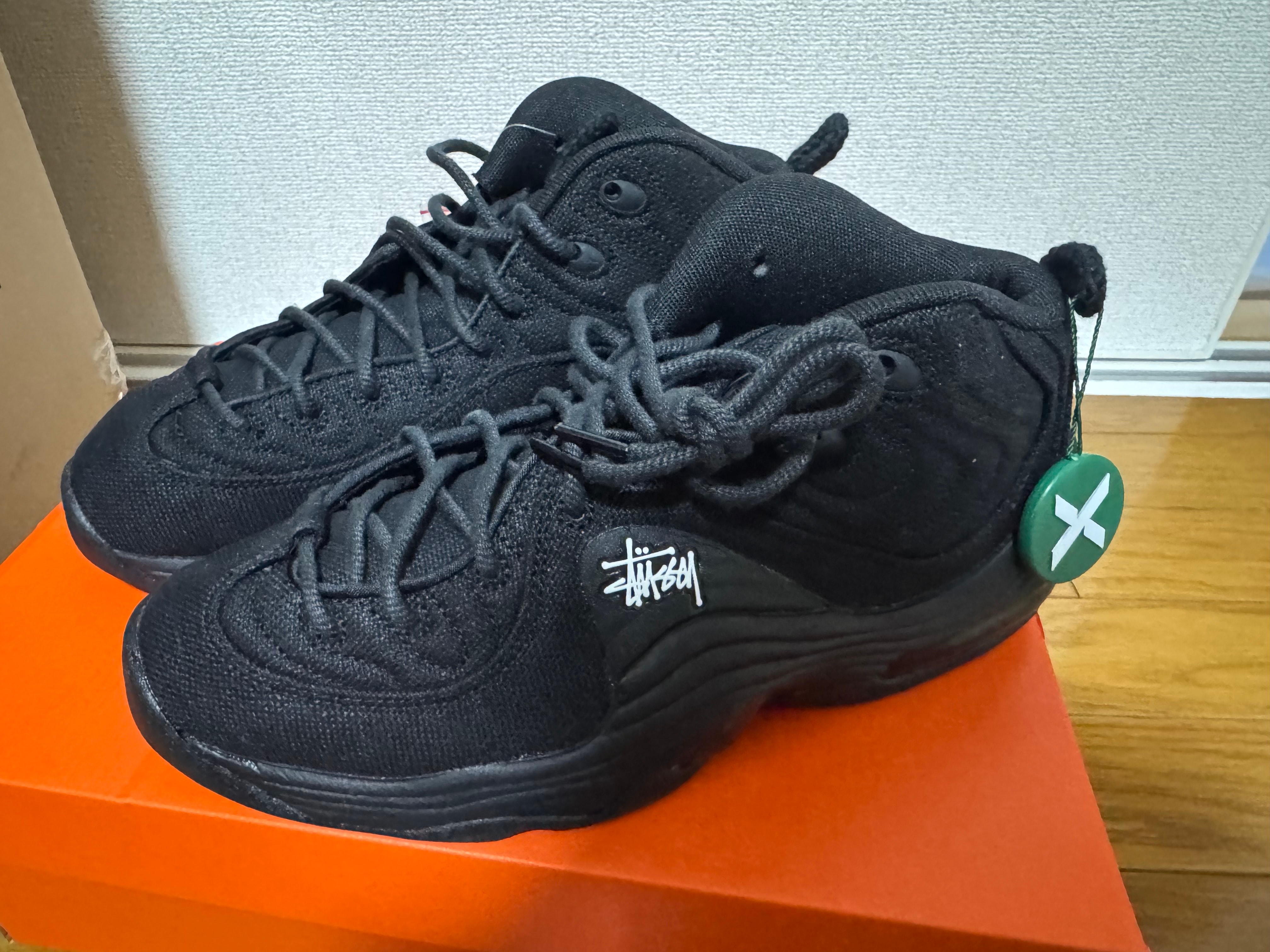 Stussy × Nike Air Penny 2 "Black"
