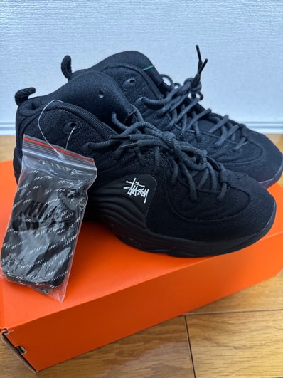 Stussy × Nike Air Penny 2 "Black"