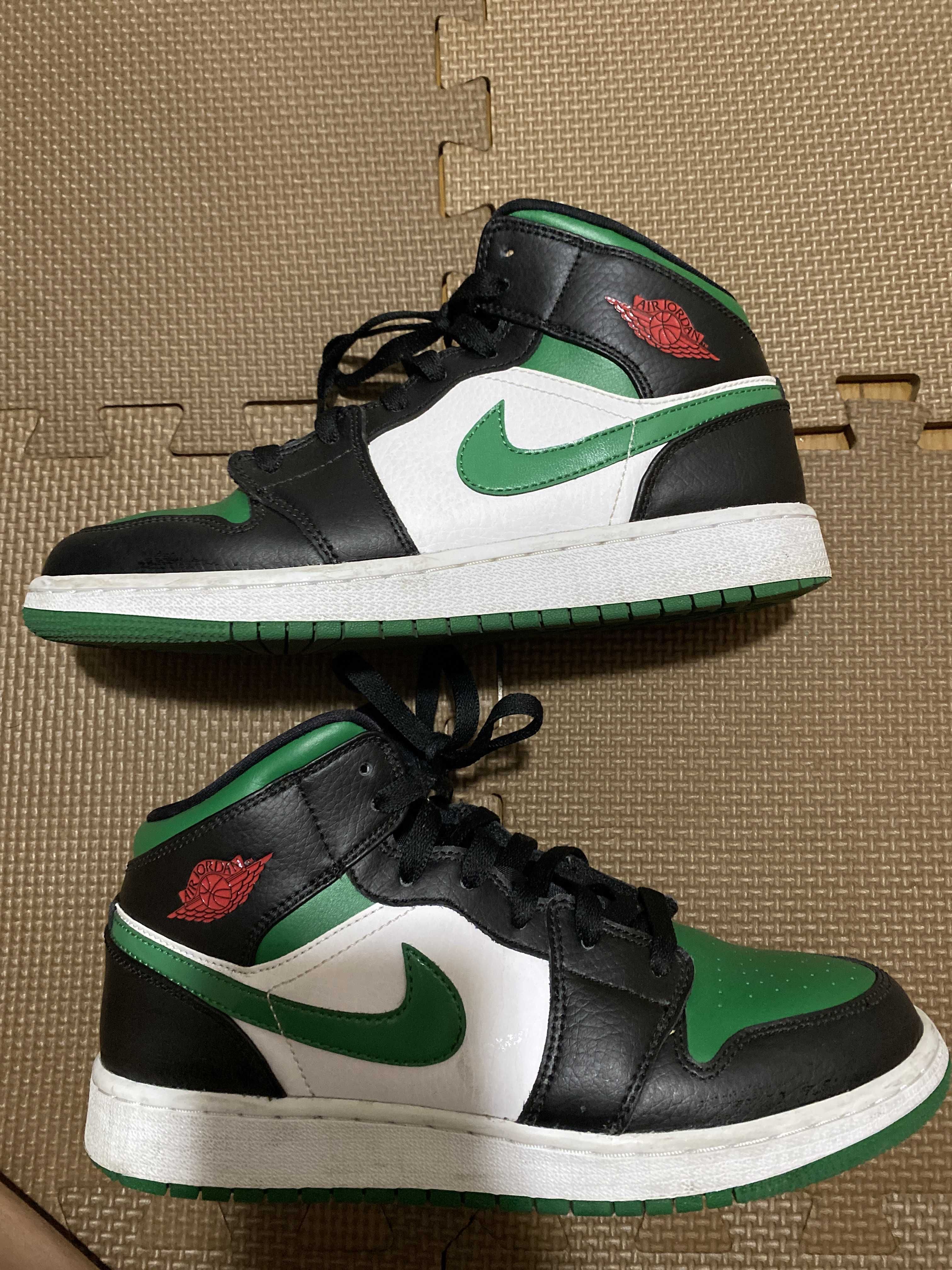 NIKE AIR JORDAN 1 MID "PINE GREEN"