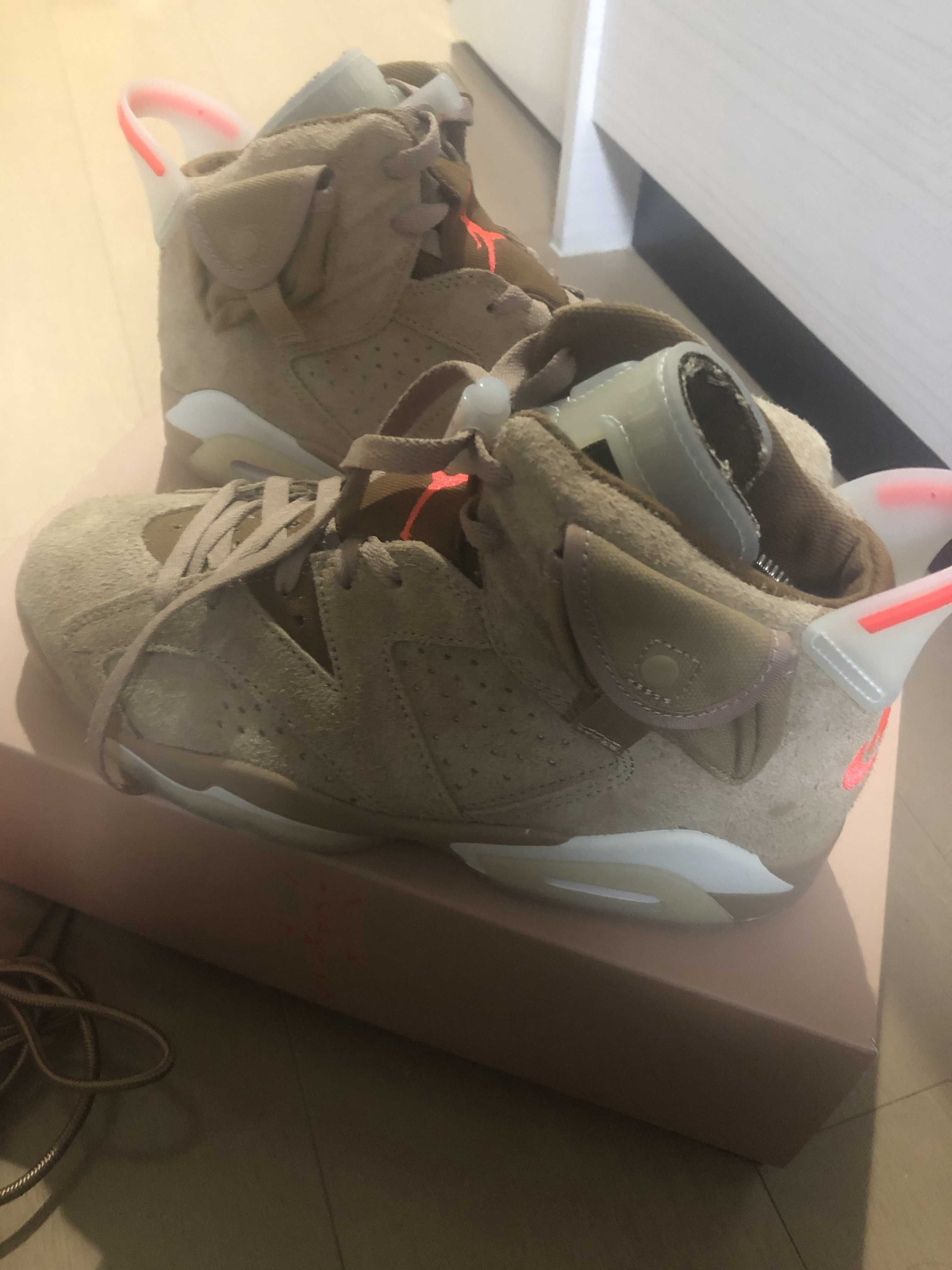 Travis Scott × Nike Air Jordan 6 "British Khaki"