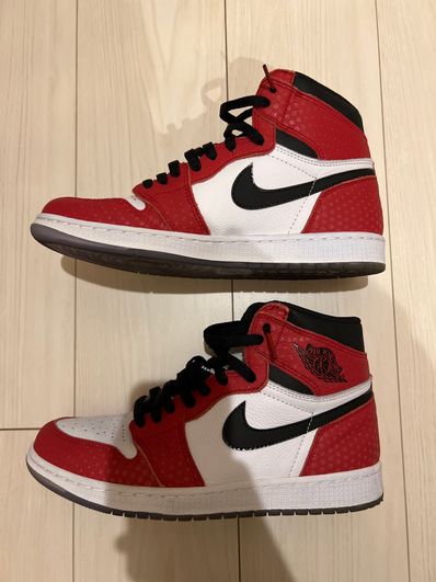 Spiderman × Nike Air Jordan 1 Origin Story "Gym Red/White/Photo Blue/Black"