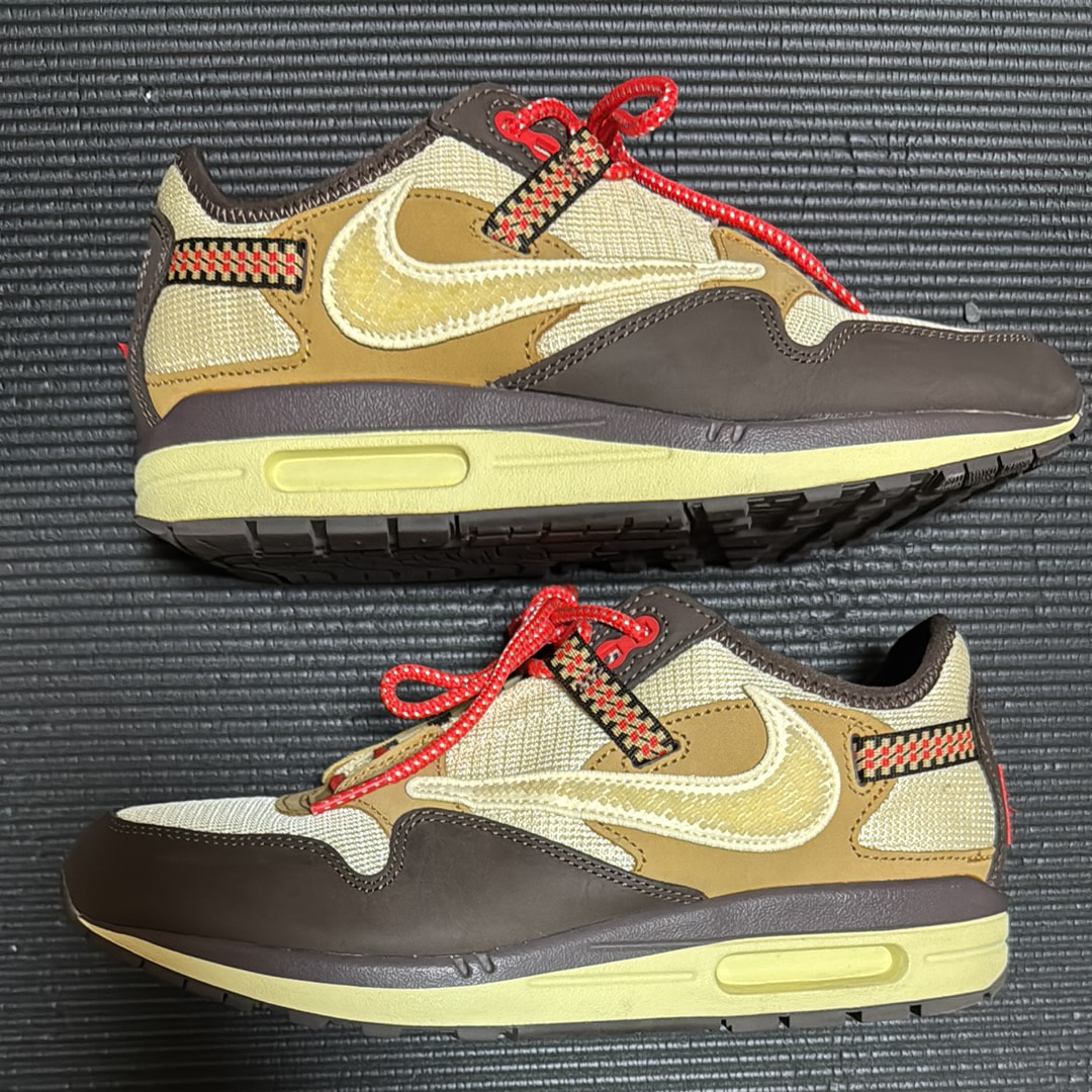 トラヴィススコット × ナイキ エアマックス1 "カクタス ブラウン"
