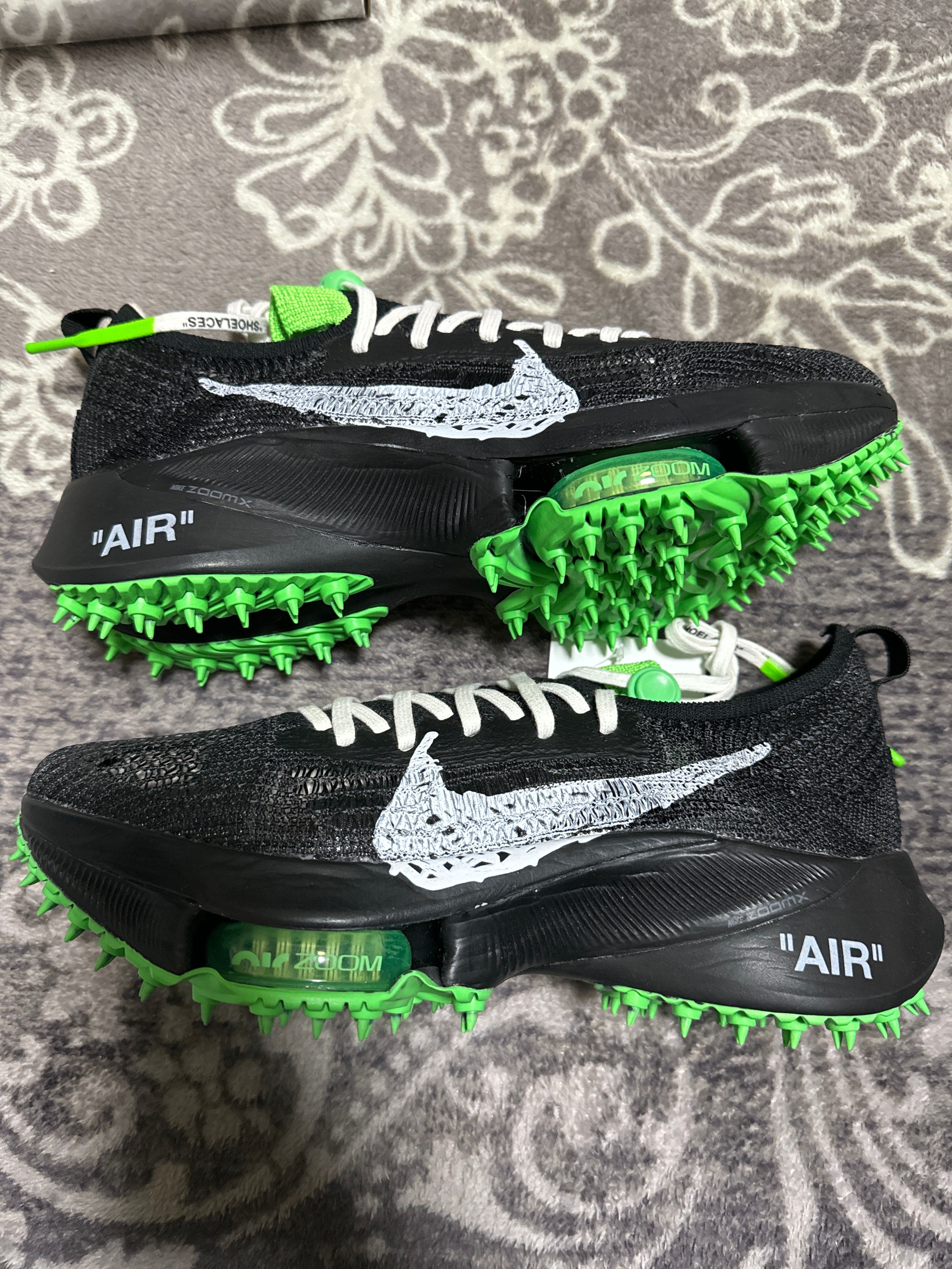 Off-White × Nike Air Zoom Tempo Next% Flyknit "Black"