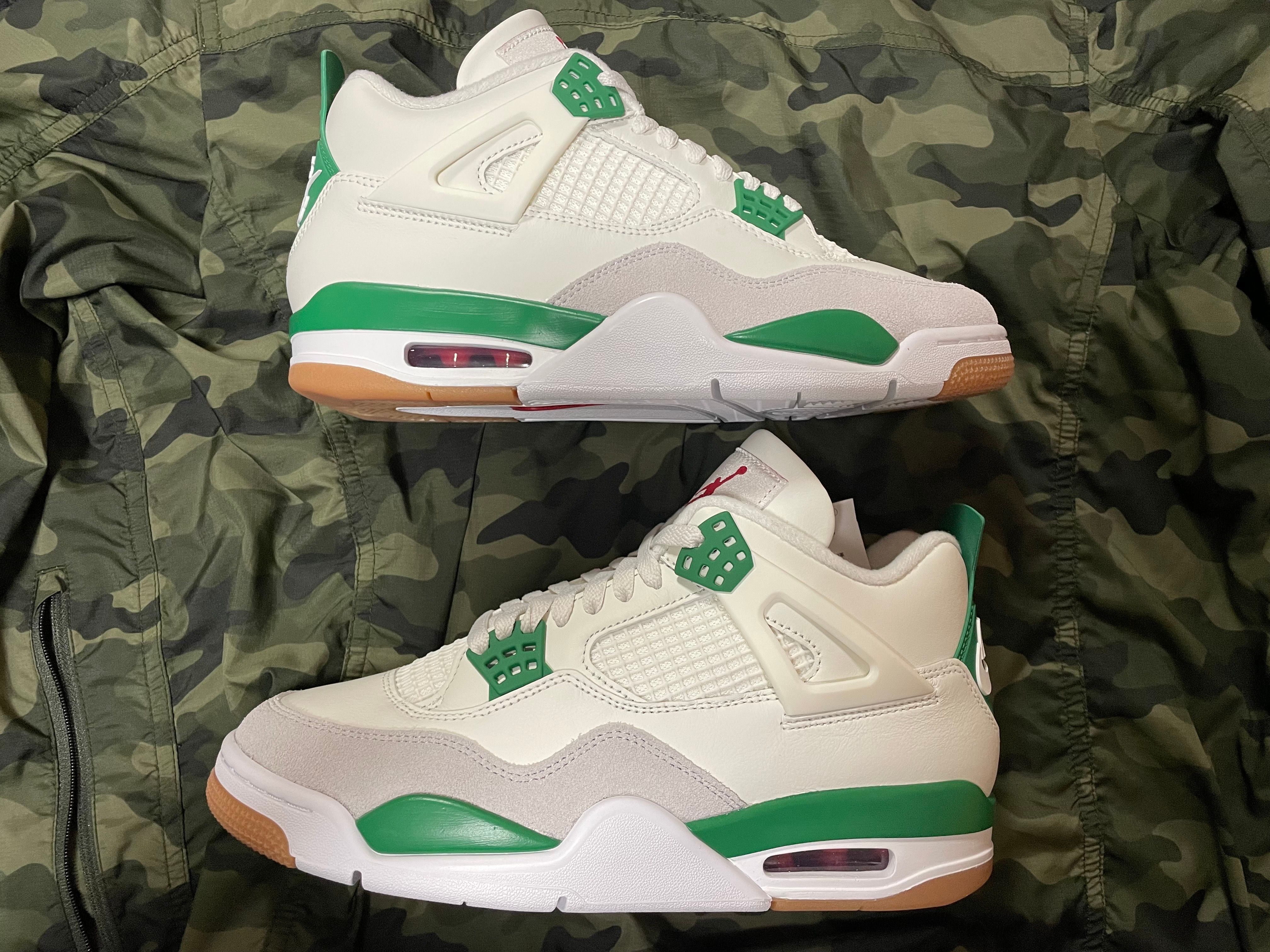 Nike SB × Air Jordan 4 Retro SP "Pine Green"