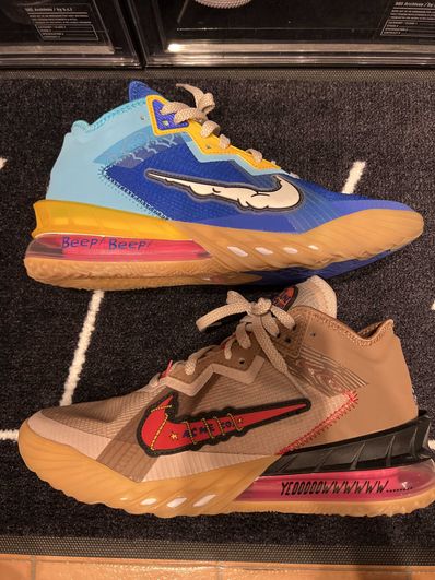 SPACE PLAYERS × NIKE LEBRON 18 LOW "WILE E. × ROADRUNNER"