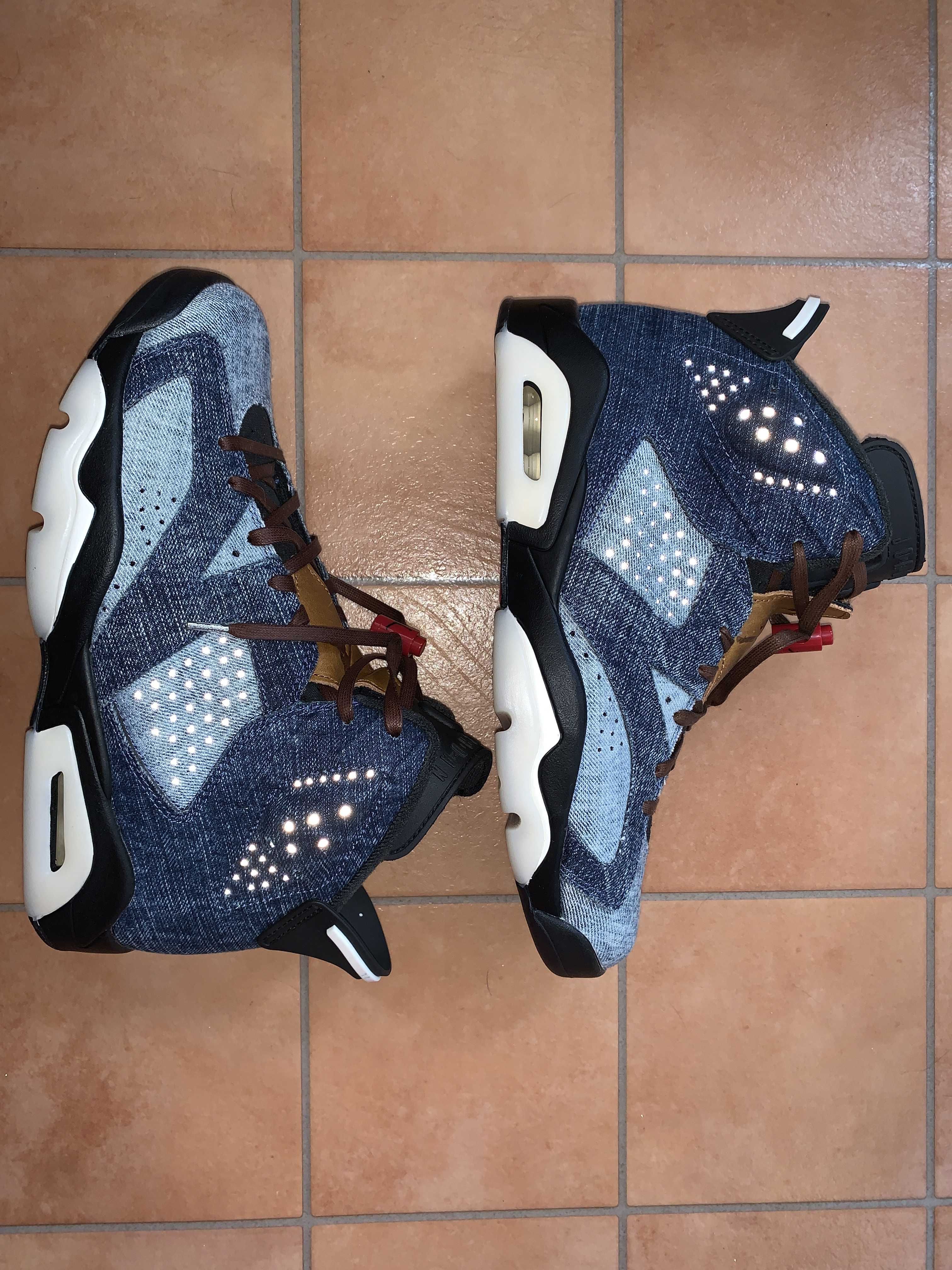 NIKE AIR JORDAN 6 "WASHED DENIM"