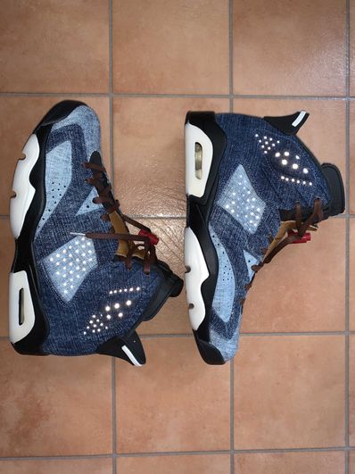 NIKE AIR JORDAN 6 "WASHED DENIM"