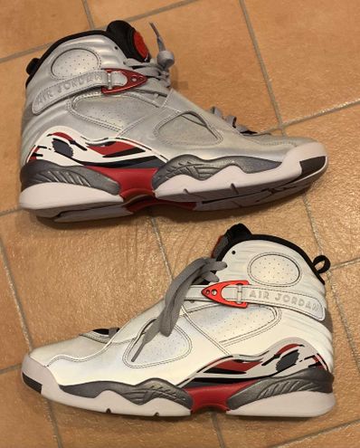 Nike Air Jordan 8 Retro SP "Reflect Silver/Hyper Blue/True Red"