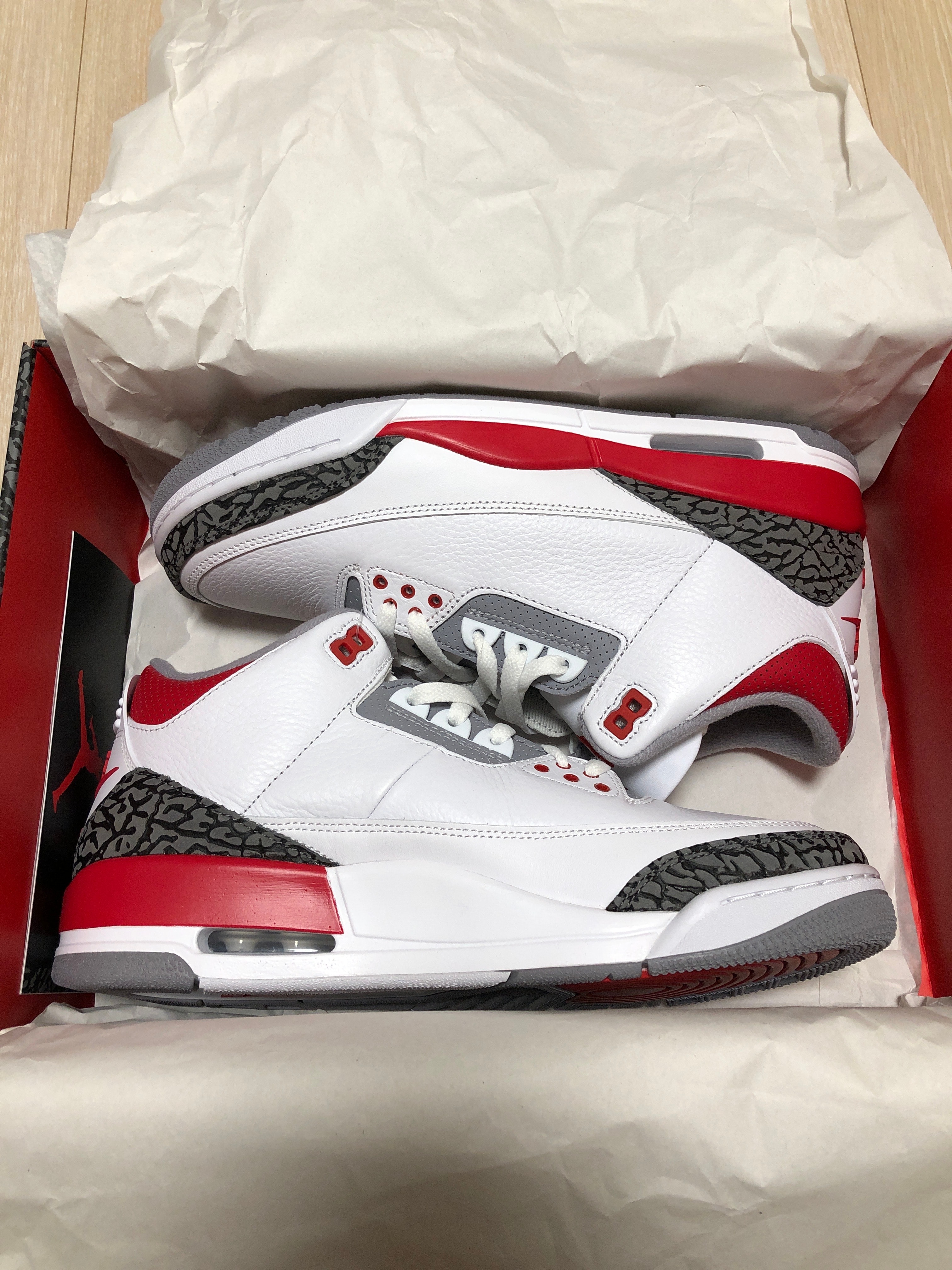 Nike Air Jordan 3 Retro OG "Fire Red" (2022)