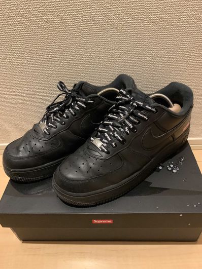 Supreme × Nike Air Force 1 Low "Black"