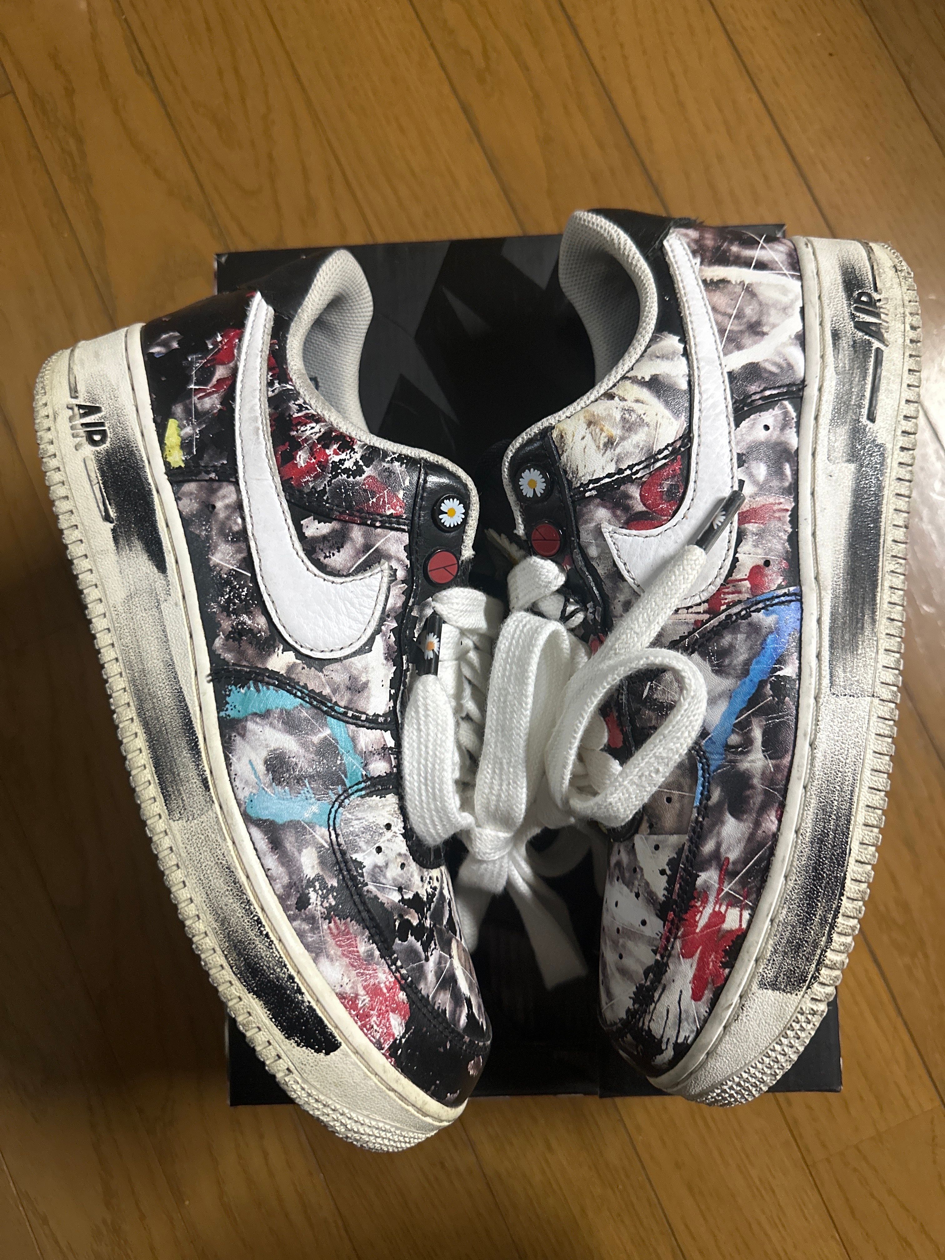 PEACEMINUSONE × Nike Air Force 1 Low Para Noise "Black" / G-DRAGON