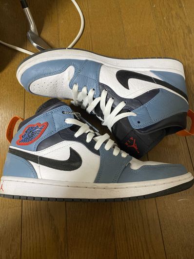 FACETASM × Nike Air Jordan 1 Mid "White/Navy"