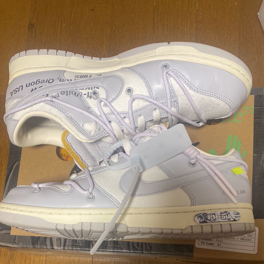Off-White × Nike Dunk Low 1 of 50 "Lot.49"
