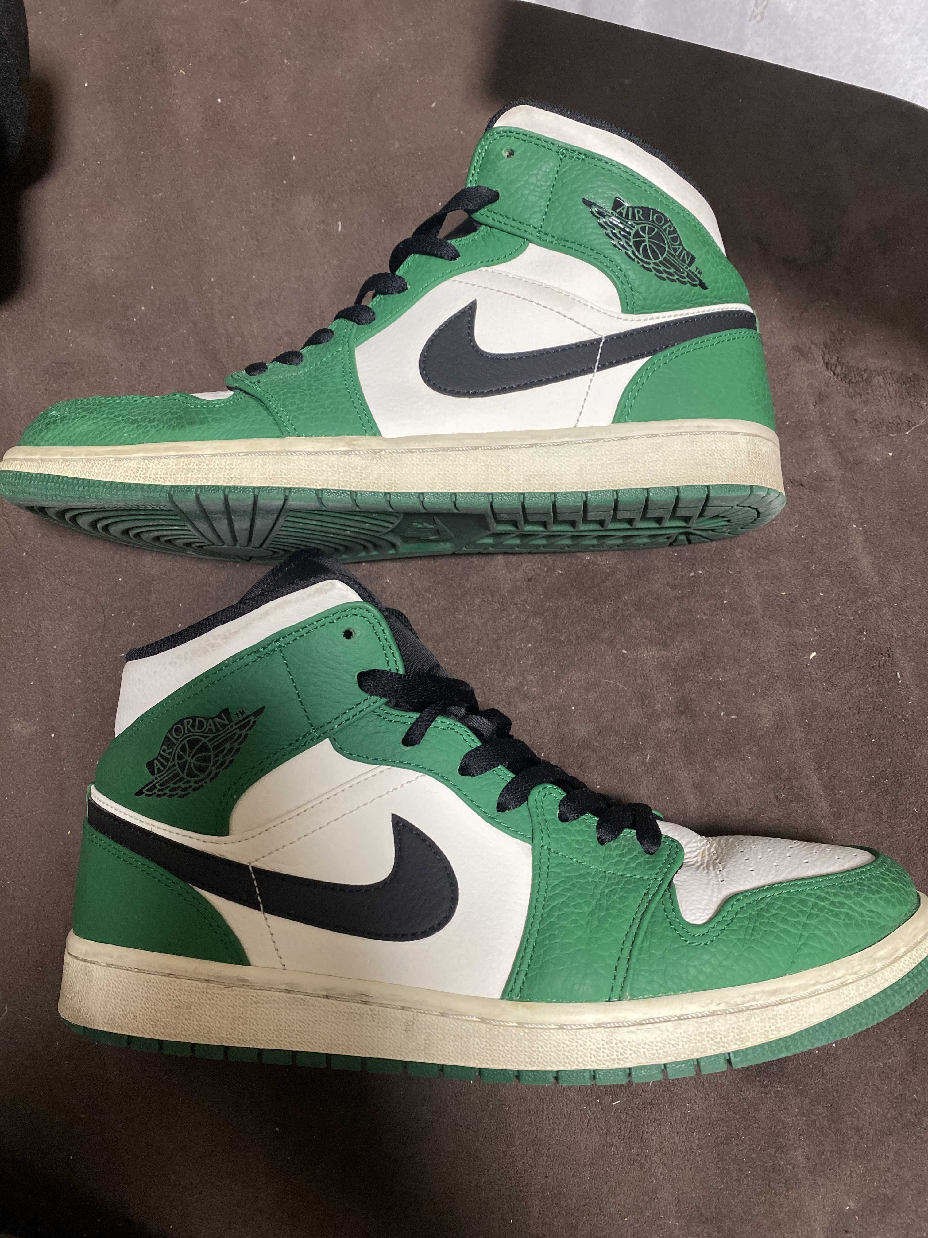 NIKE AIR JORDAN 1 MID "PINE GREEN"