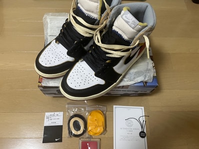 UNION × Nike Air Jordan 1 Retro High OG NRG "Varsity Red/Wolf Grey"