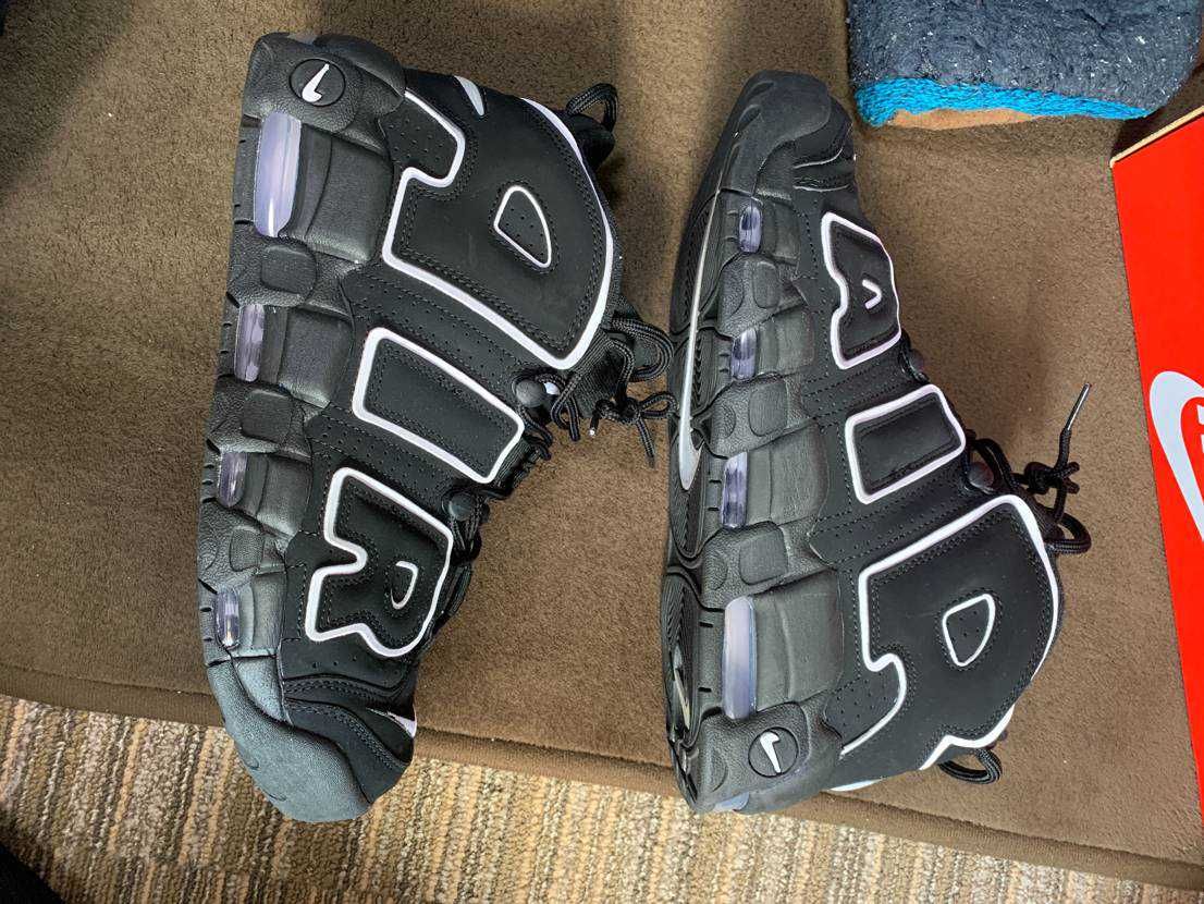 Nike Air More Uptempo "Black/White"(2020)