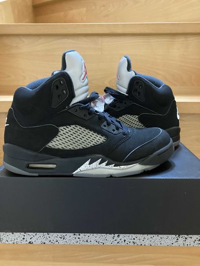 Nike Air Jordan 5 Retro OG "Black/Fire Red/Metallic Silver/White" (2016)