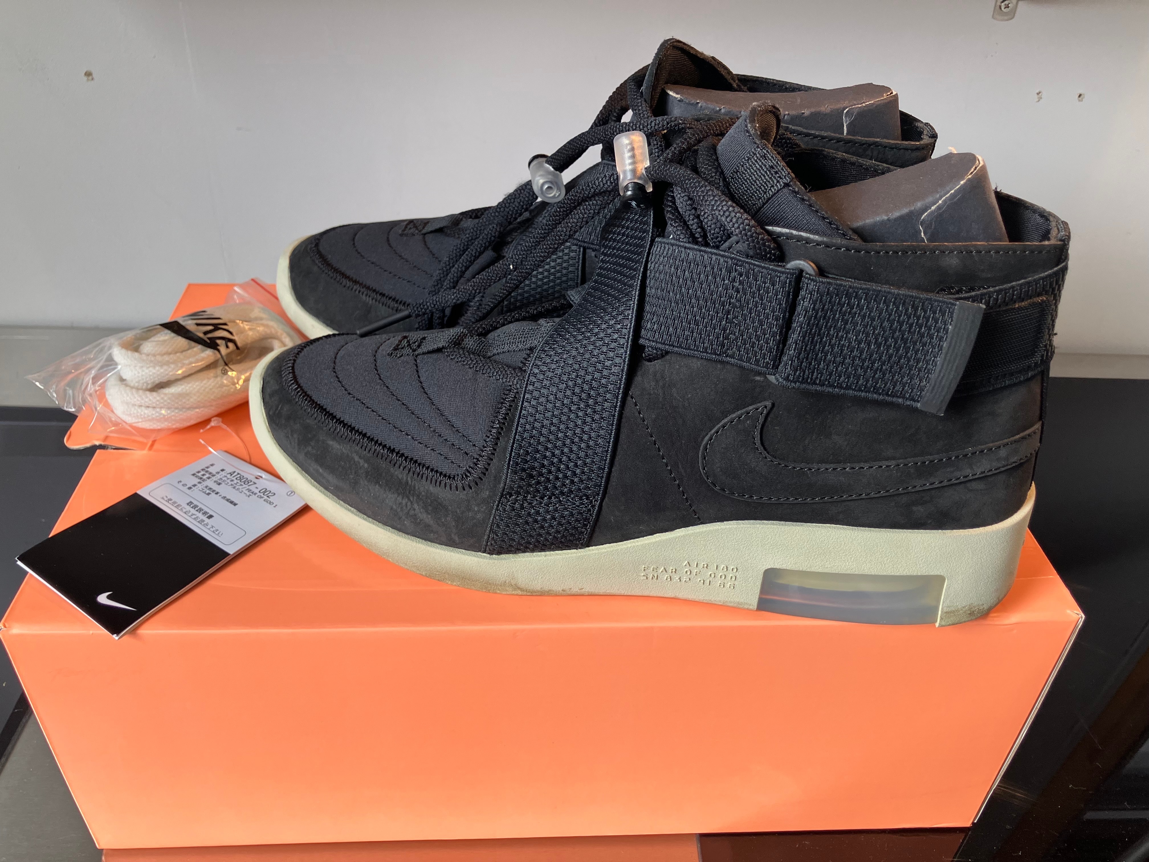 FEAR OF GOD × Nike Air Fear Of God Raid "Black"