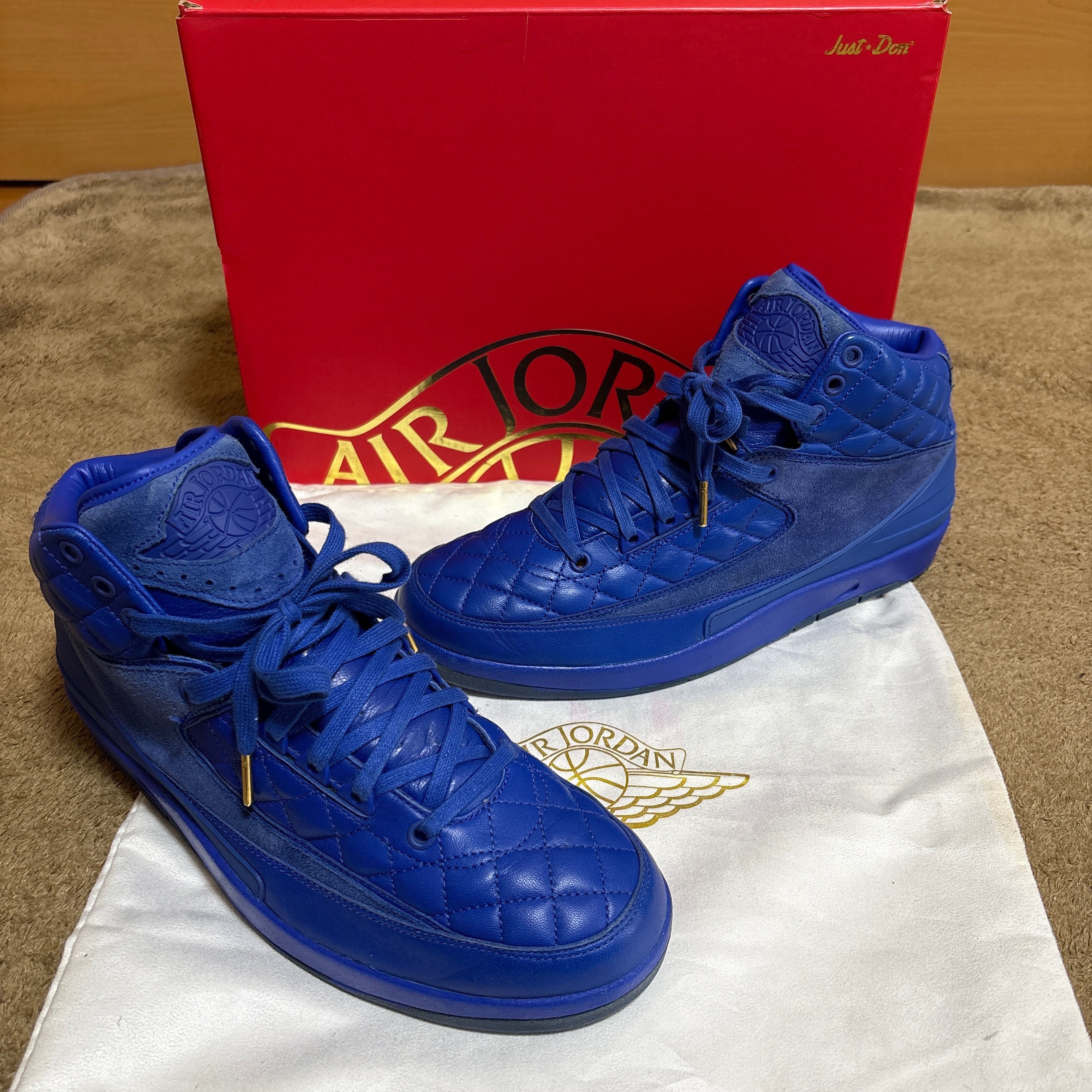 Just Don × Nike Air Jordan 2 Retro Just Don "Blue"