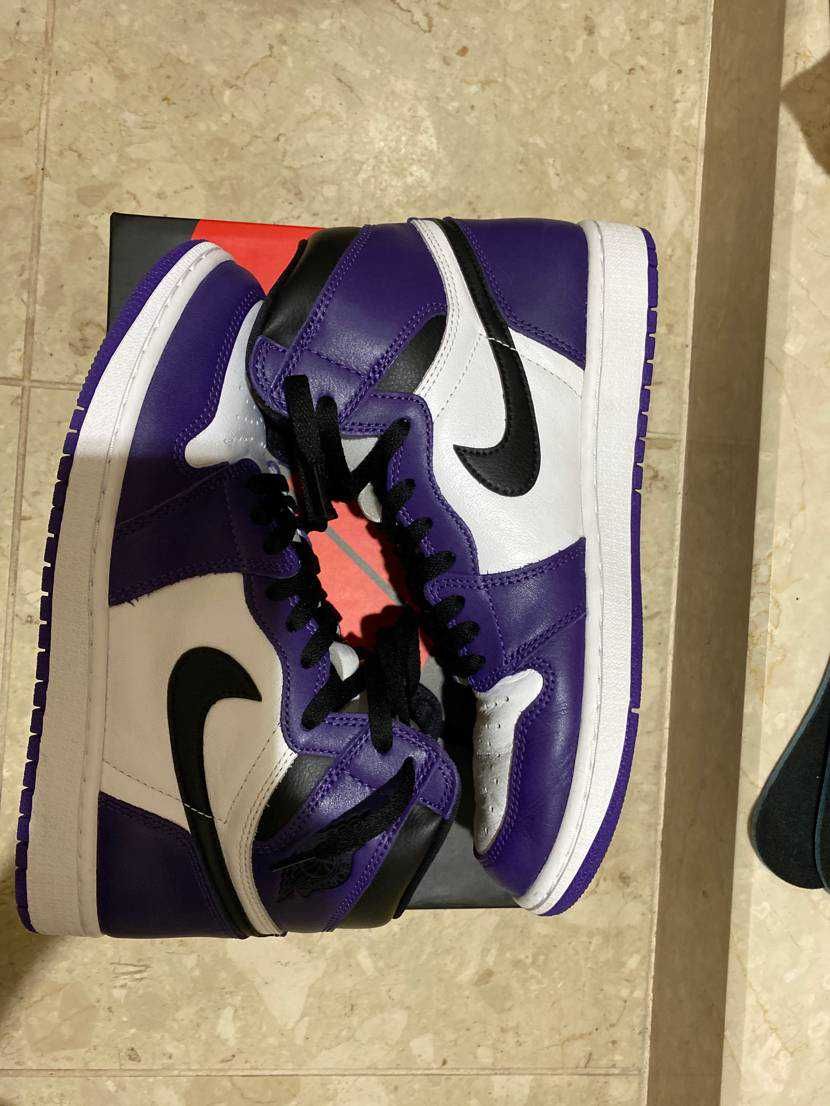 Nike Air Jordan 1 Retro High OG "Court Purple White/Black" (2020)