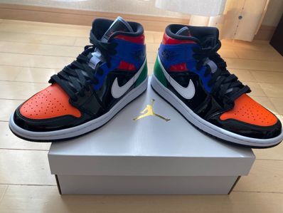 NIKE Women's AIR JORDAN 1 MID "PATENT BLEND"