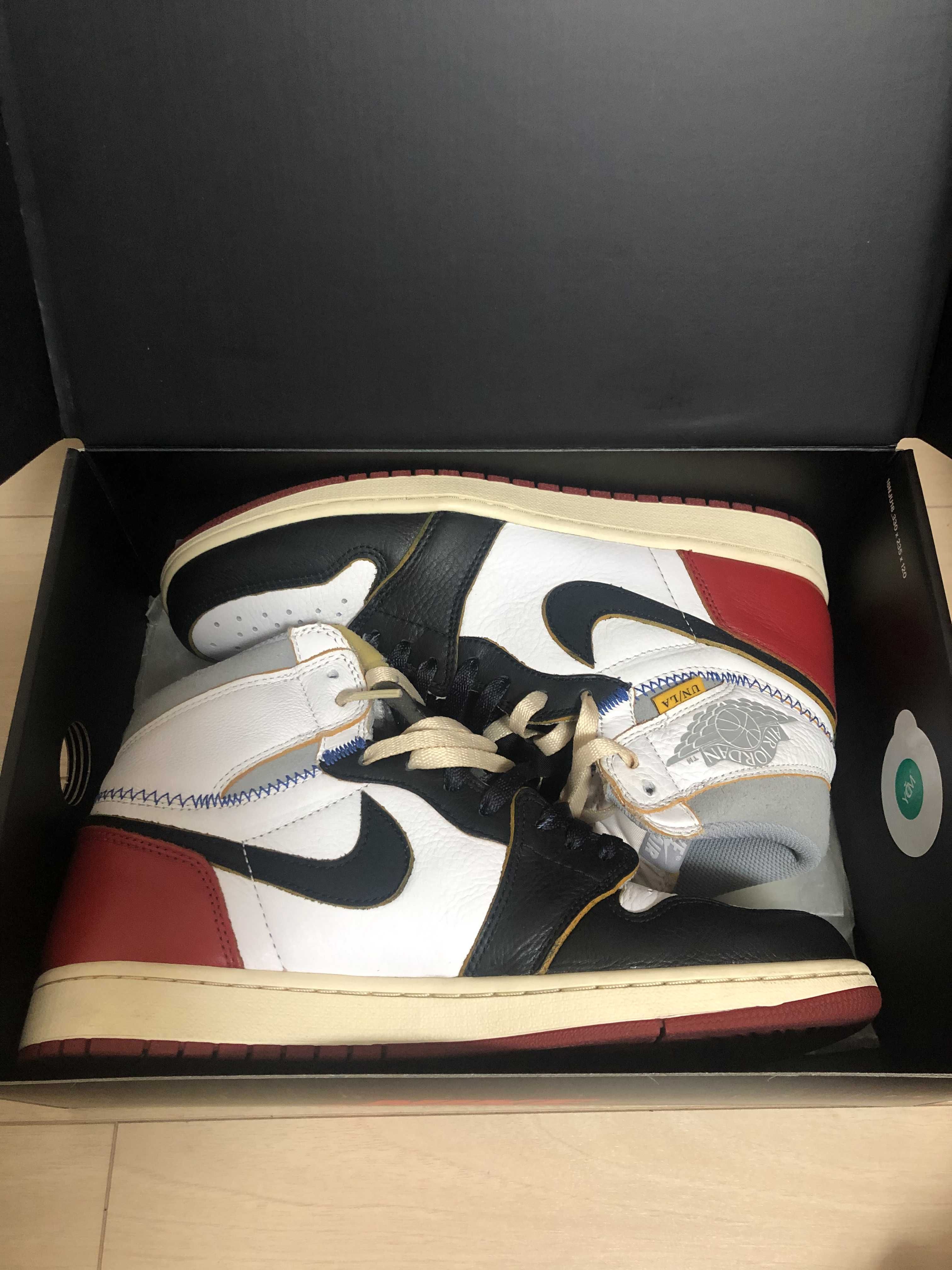 UNION × Nike Air Jordan 1 Retro High OG NRG "Varsity Red/Wolf Grey"