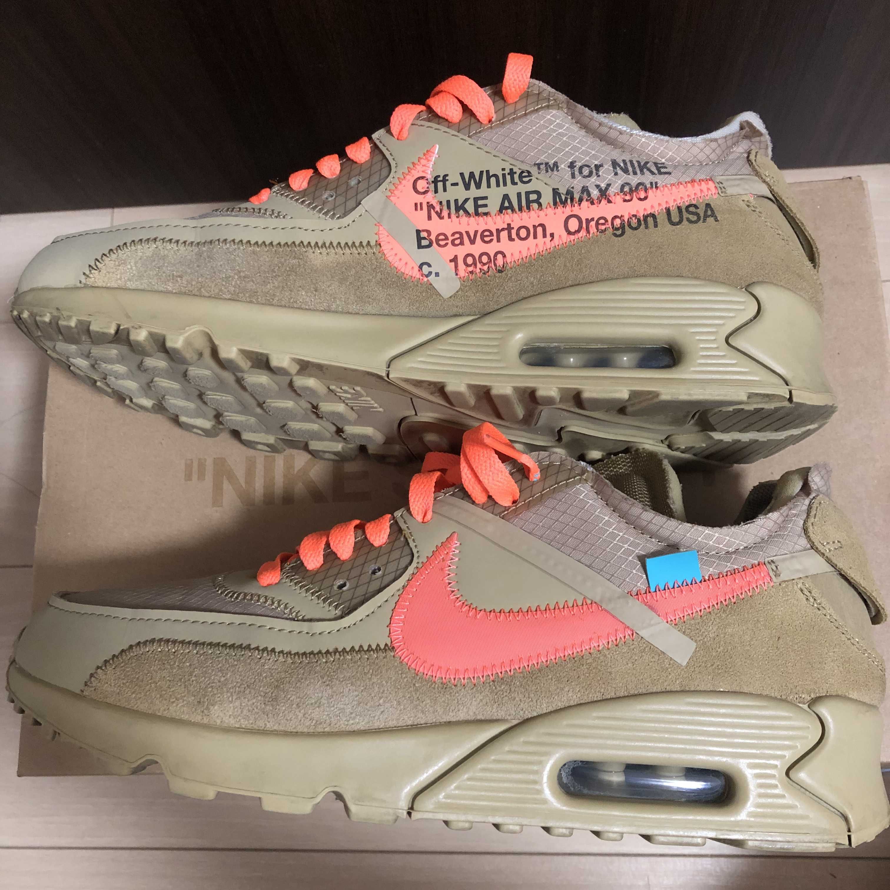 Off-White × Nike Air Max 90 "Desert Ore"