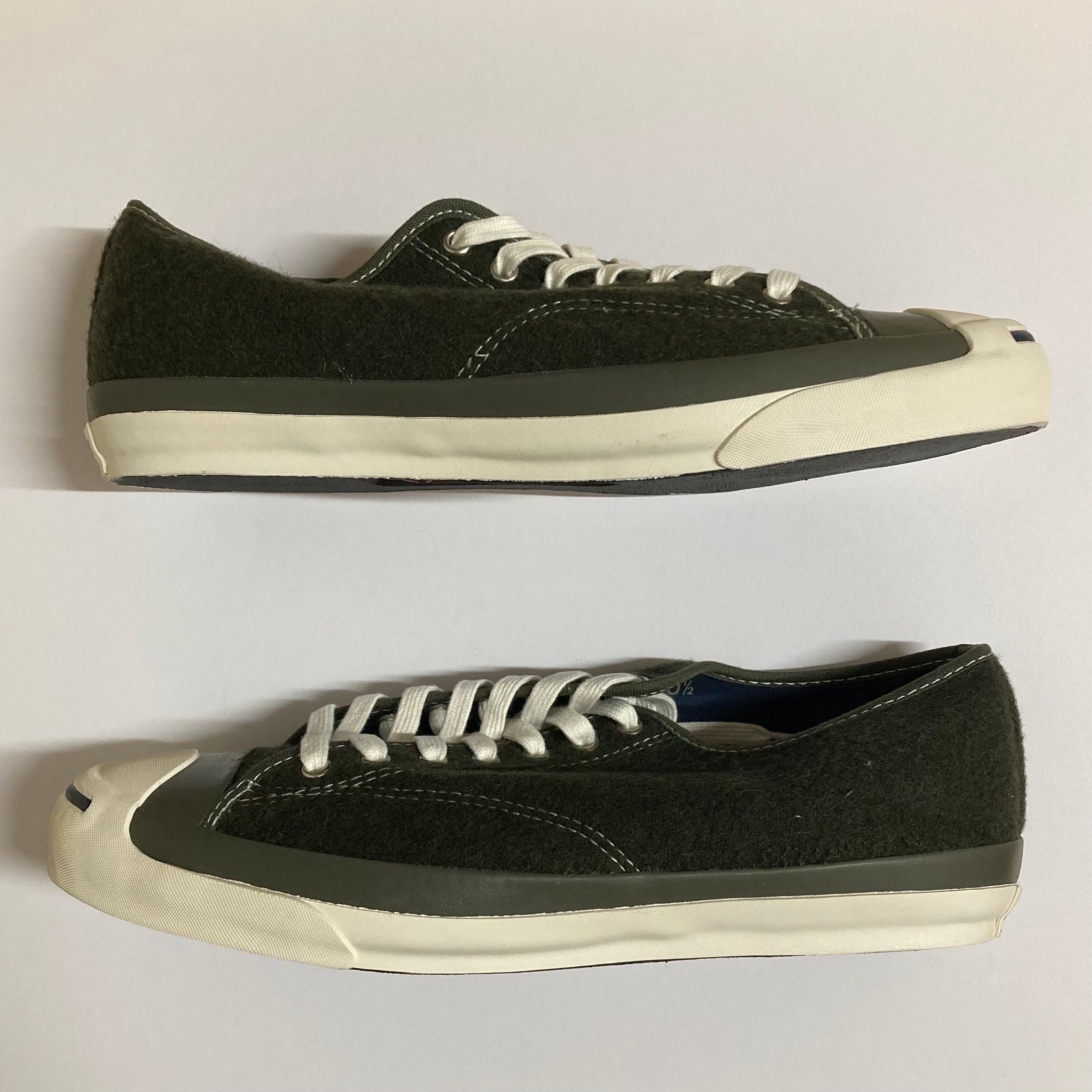 Converse Jack Purcell Ret Wool "Matcha"