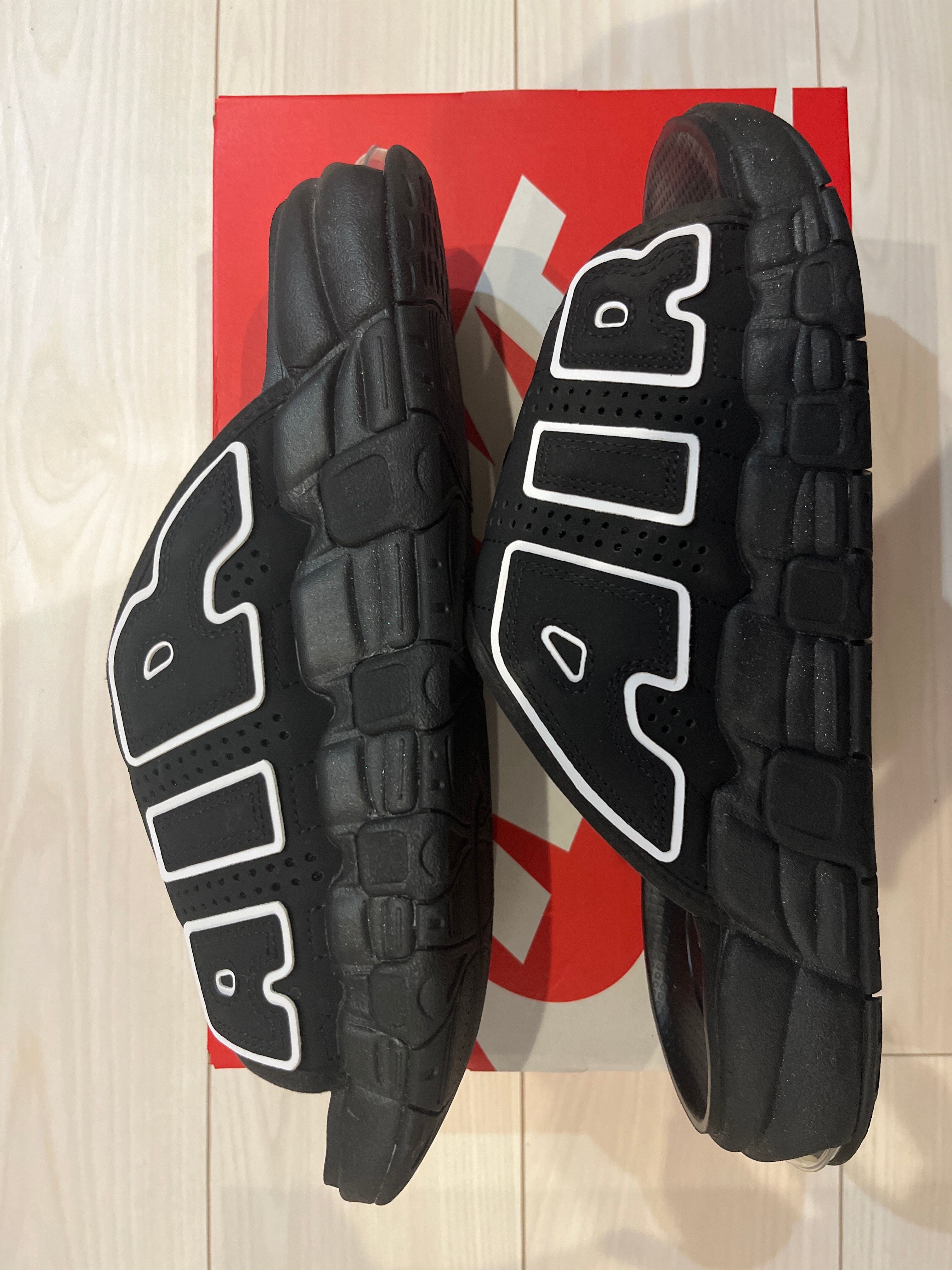 Nike Air More Uptempo Slide "Black" (DV2132-001/DV2137-001)