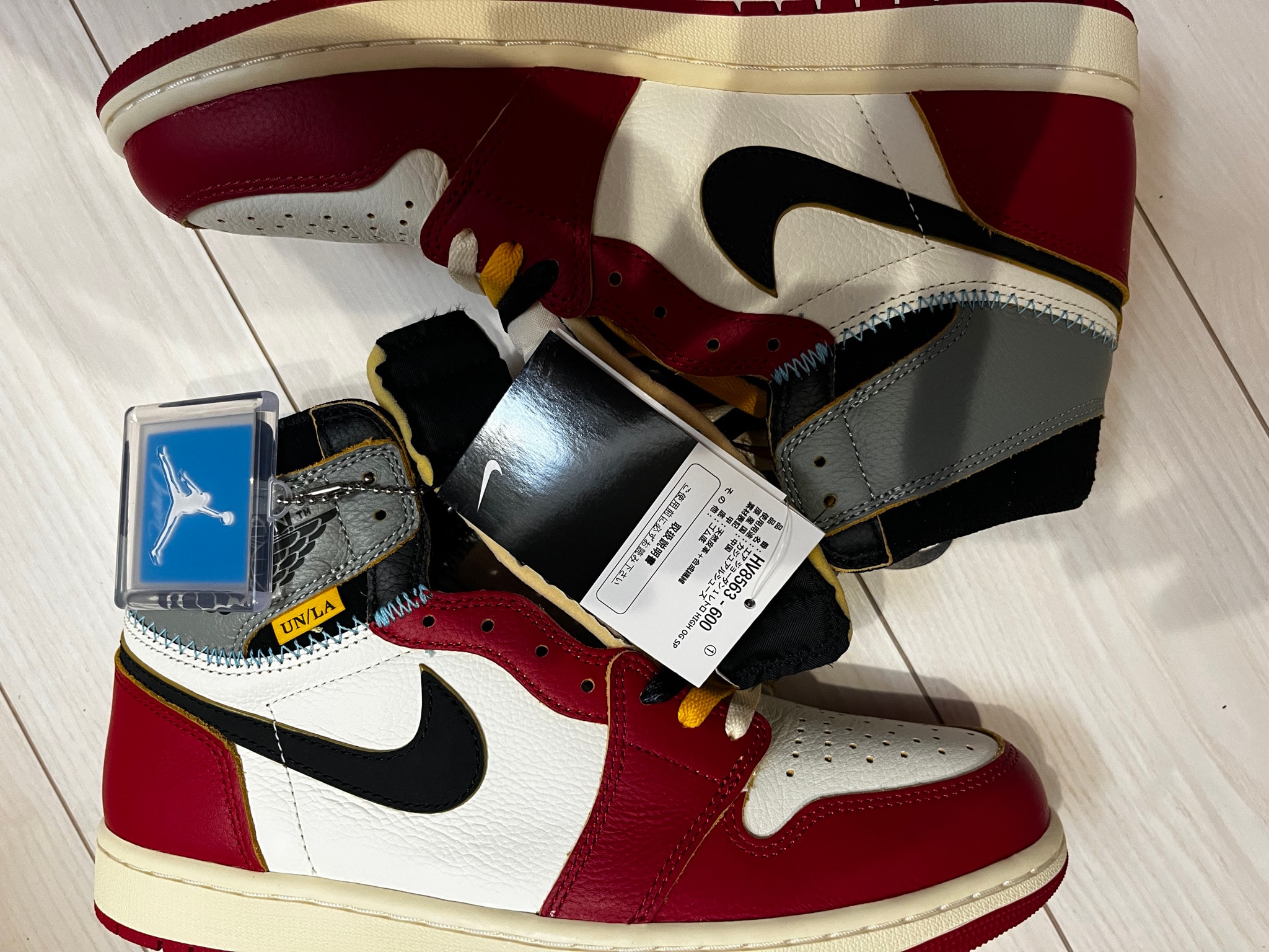 UNION × Nike Air Jordan 1 Retro High OG "Chicago/Shadow"