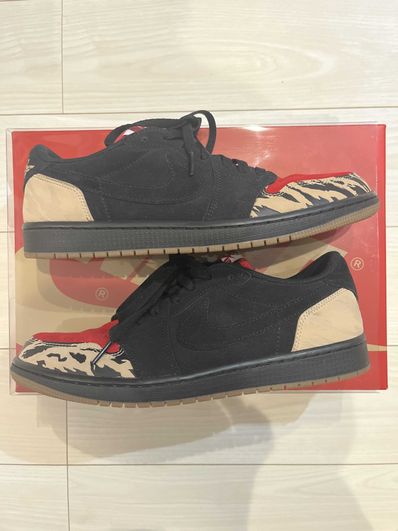 Sole Fly × Nike Air Jordan 1 Low "Black and Sport Red"