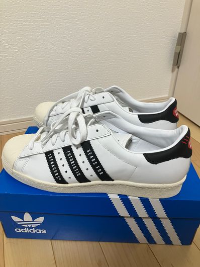 HUMAN MADE × adidas Superstar 80s "White/Black"